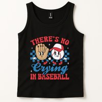 There Is No Crying In Baseball Funny Game Day Baseball Tank Top