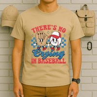 There Is No Crying In Baseball Funny Game Day Baseball T-Shirt
