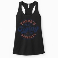 There Is No Crying In Baseball Funny Game Day Baseball Womens Tank Top