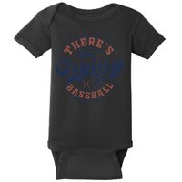 There Is No Crying In Baseball Funny Game Day Baseball Baby Bodysuit