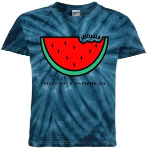 This Is Not A Watermelon Palestine Collection Kids Tie-Dye T-Shirt