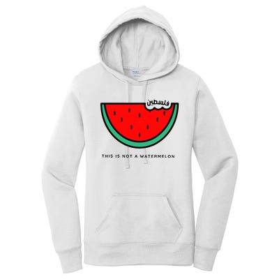 This Is Not A Watermelon Palestine Collection Women's Pullover Hoodie