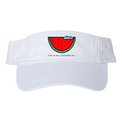 This Is Not A Watermelon Palestine Collection Valucap Bio-Washed Visor