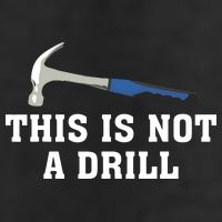 This Is Not A Drill Tools Hammer Builder Woodworking 15oz Campfire Ceramic Mug