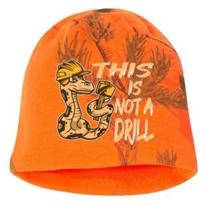 This Is Not A Drill Gift Funny Dad Joke Handy Meaningful Gift Kati - Camo Knit Beanie