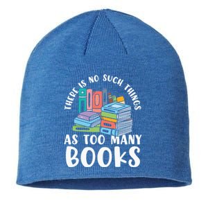 There Is No Such Things As Too Y Books Book Reading Gift Sustainable Beanie