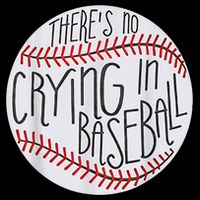 There Is No Crying In Baseball Funny Sports Ball Game Hoodie
