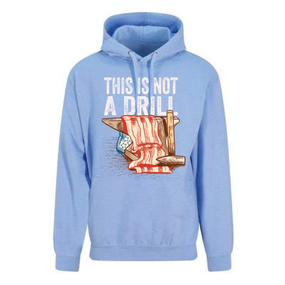 This Is Not A Drill Funny Gift Funny Dad Joke Handy Cool Gift Unisex Surf Hoodie