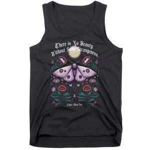 There Is No Beauty Without Some Strangeness Edgar Allan Poe Tank Top