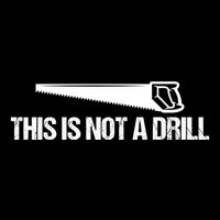 This Is Not A Drill Funny Dad Joke Great Gift Cooling Performance Crew T-Shirt