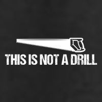 This Is Not A Drill Funny Dad Joke Great Gift Adult Drive Performance Visor