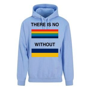 There Is No Rainbow Without Yellow And Blue Unisex Surf Hoodie