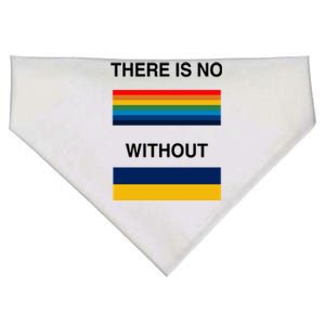 There Is No Rainbow Without Yellow And Blue USA-Made Doggie Bandana