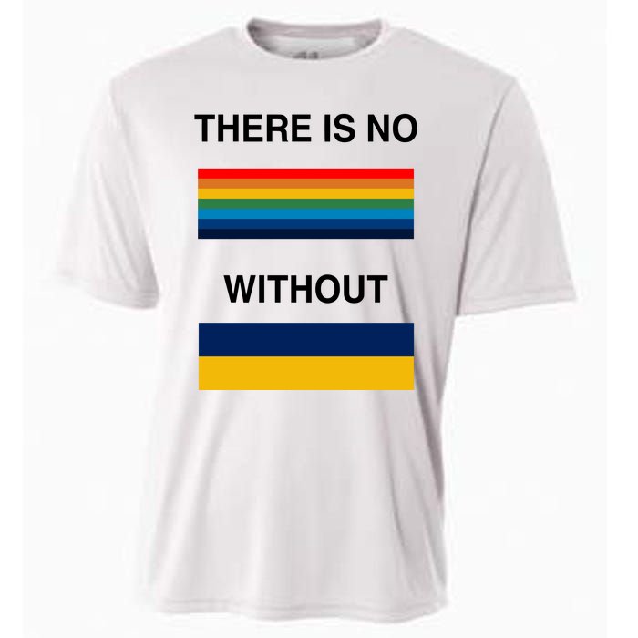 There Is No Rainbow Without Yellow And Blue Cooling Performance Crew T-Shirt