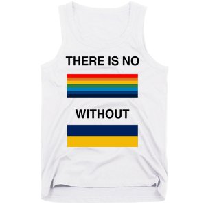 There Is No Rainbow Without Yellow And Blue Tank Top