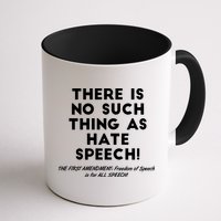 There Is No Such Thing As Hate Speech Mug