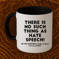 There Is No Such Thing As Hate Speech Mug