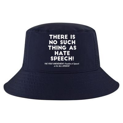 There Is No Such Thing As Hate Speech Cool Comfort Performance Bucket Hat