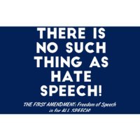 There Is No Such Thing As Hate Speech Bumper Sticker