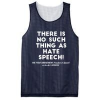 There Is No Such Thing As Hate Speech Mesh Reversible Basketball Jersey Tank