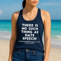 There Is No Such Thing As Hate Speech Womens Tank Top