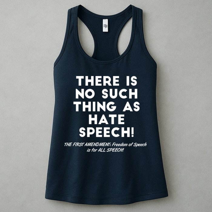 There Is No Such Thing As Hate Speech Womens Tank Top