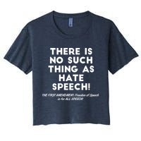 There Is No Such Thing As Hate Speech Crop Top