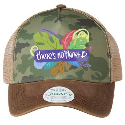 There Is No Planet B Climate Change Cool Gift Legacy Tie Dye Trucker Hat