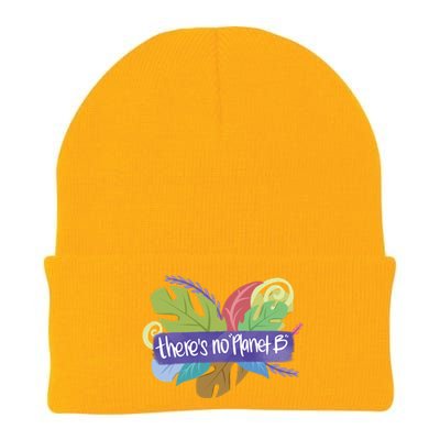 There Is No Planet B Climate Change Cool Gift Knit Cap Winter Beanie