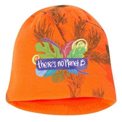 There Is No Planet B Climate Change Cool Gift Kati - Camo Knit Beanie