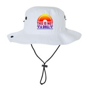 This Is Not A Drill Tool Apparel Gift Legacy Cool Fit Booney Bucket Hat