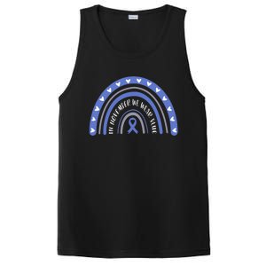 T1d In November We Wear Blue Diabetes Awareness Rainbow Gift PosiCharge Competitor Tank