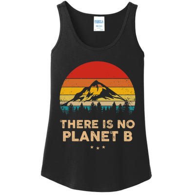 There Is No Planet B Save The Earth Earth Day Environmental Ladies Essential Tank