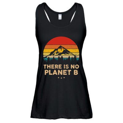 There Is No Planet B Save The Earth Earth Day Environmental Ladies Essential Flowy Tank