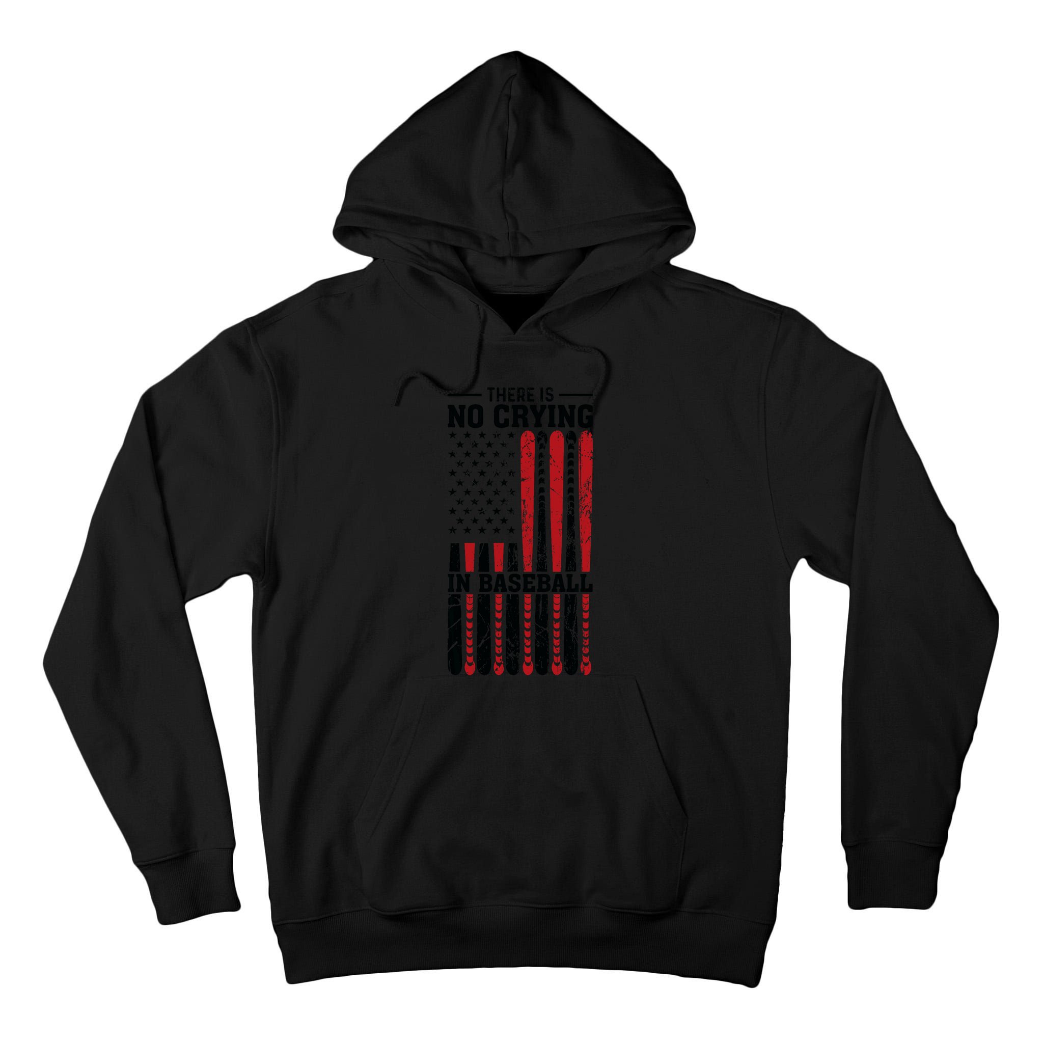 There Is No Crying In Baseball Tall Hoodie