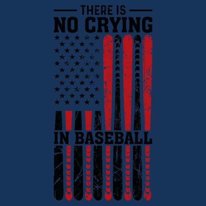 There Is No Crying In Baseball Infant Baby Jersey Bodysuit