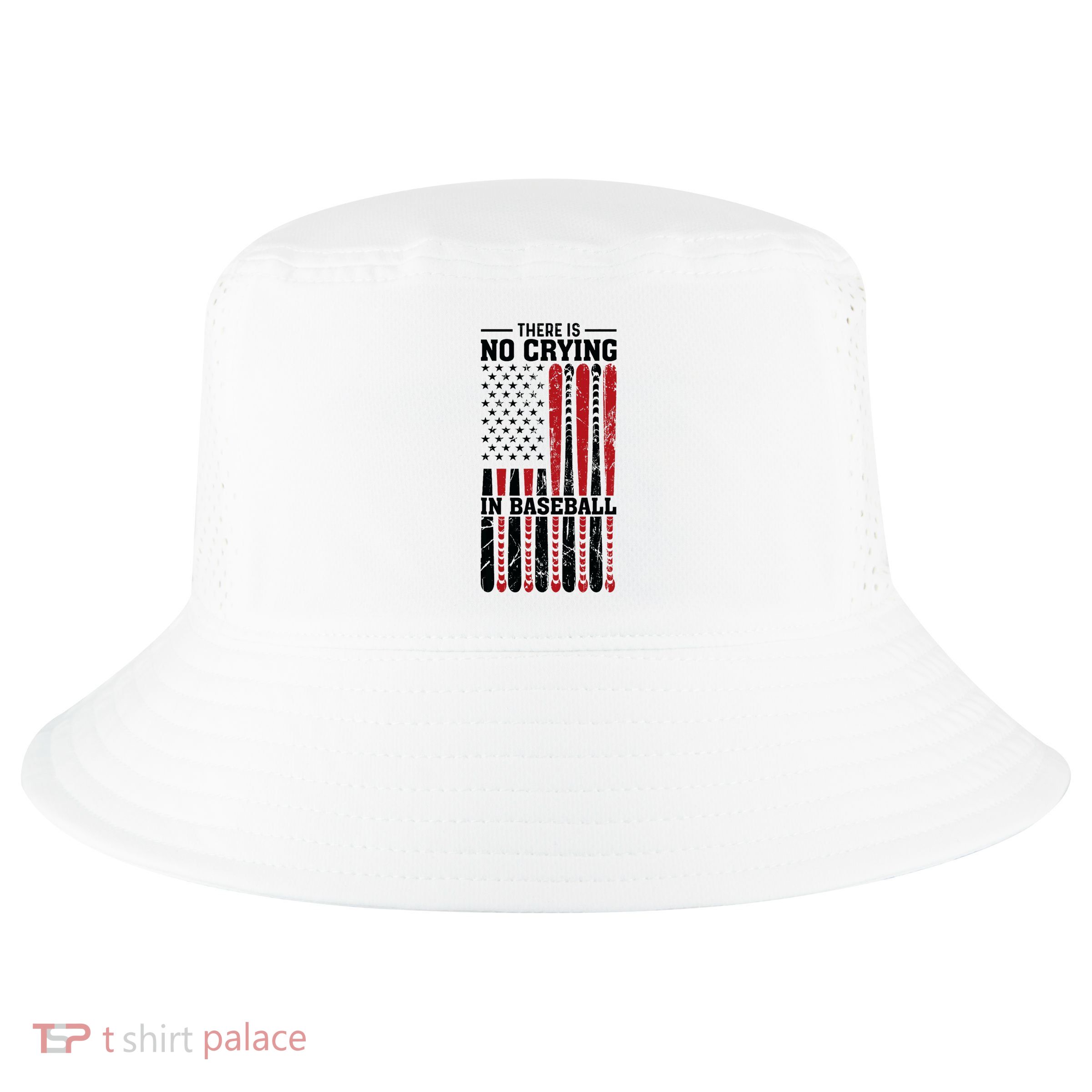 There Is No Crying In Baseball Cool Comfort Performance Bucket Hat