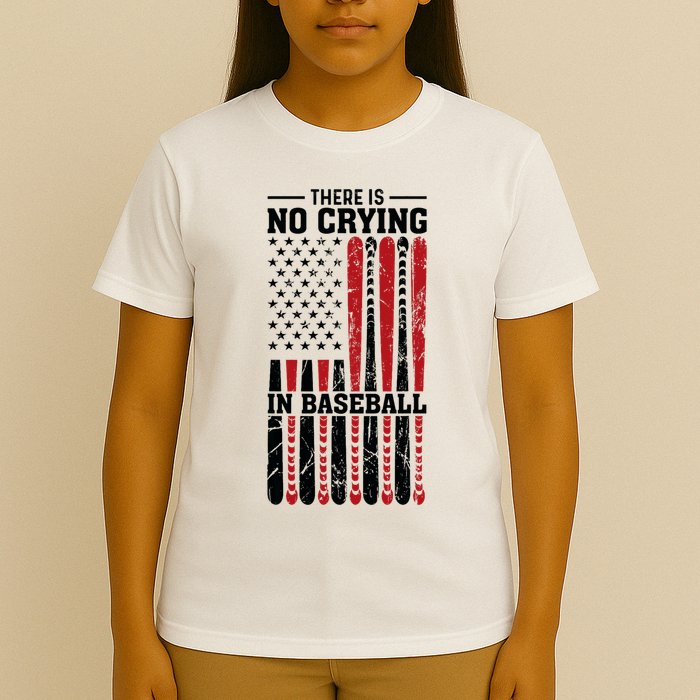There Is No Crying In Baseball T-Shirt