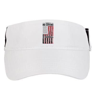 There Is No Crying In Baseball Adult Drive Performance Visor