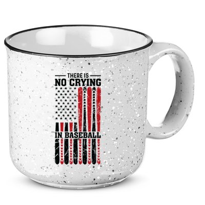 There Is No Crying In Baseball 15oz Campfire Ceramic Mug