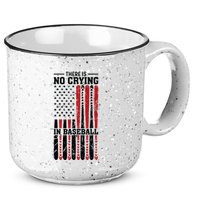 There Is No Crying In Baseball 15oz Campfire Ceramic Mug