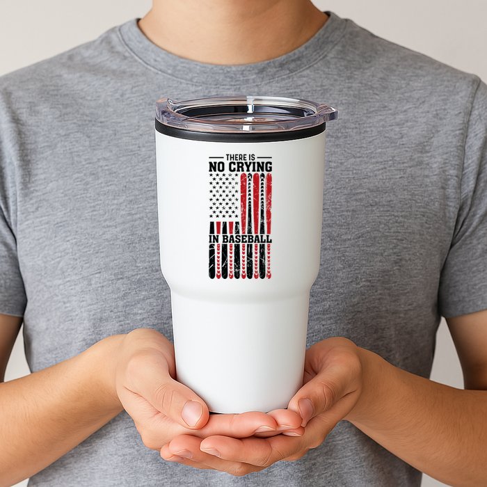 There Is No Crying In Baseball Tumbler