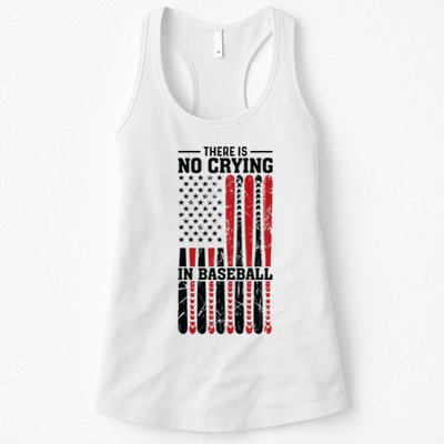 There Is No Crying In Baseball Womens Tank Top
