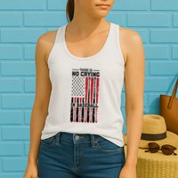 There Is No Crying In Baseball Womens Tank Top