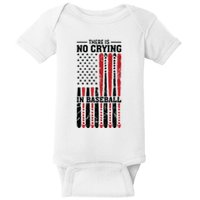 There Is No Crying In Baseball Baby Bodysuit