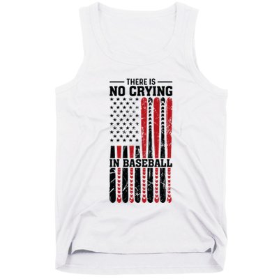 There Is No Crying In Baseball Tank Top