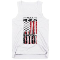 There Is No Crying In Baseball Tank Top