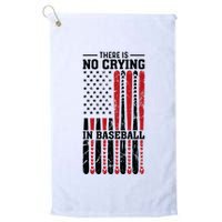 There Is No Crying In Baseball Golf Towel