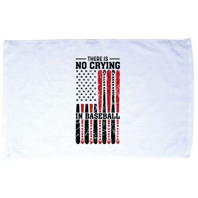 There Is No Crying In Baseball Microfiber Hand Towel