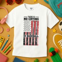 There Is No Crying In Baseball Kids T-Shirt